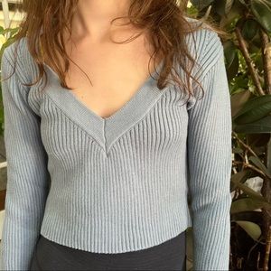 Lulus cropped sweater NWT